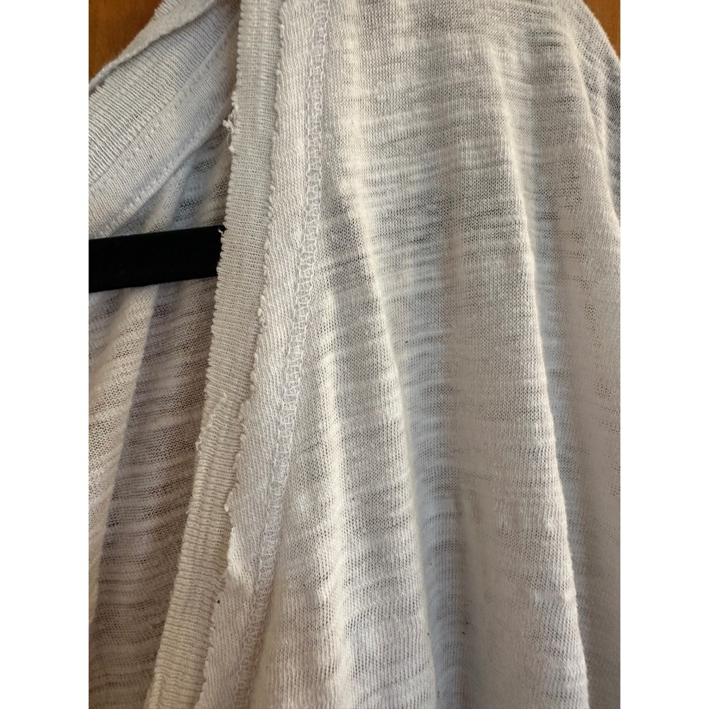 Totally destroyed White Tee M-XL. Holes, Paint stains, Paper Thin thrashed - Picture 9 of 14